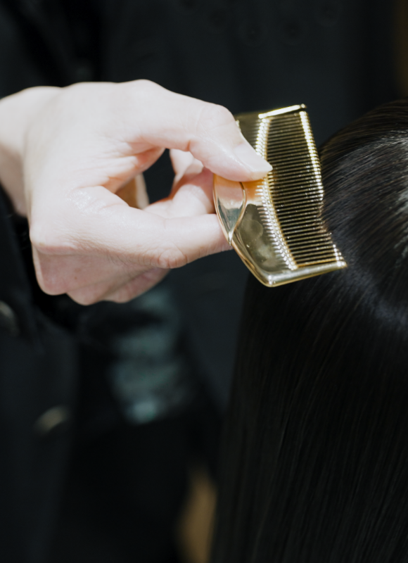 ハイライン ザ ヘアコーム (テール ゴールド)