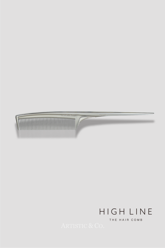 ハイライン ザ ヘアコーム テール シルバー & ヘアオイルセットBOX