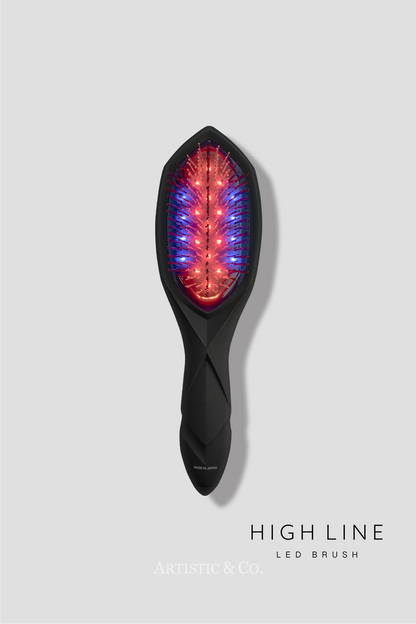 ハイライン ザ LED ブラシ & ヘアオイルセットBOX