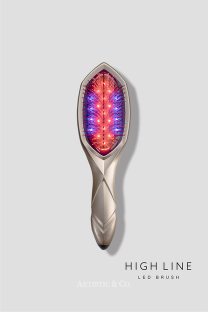 ハイライン ザ LED ブラシ & ヘアオイルセットBOX