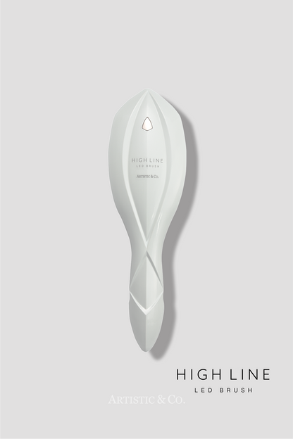ハイライン ザ LED ブラシ & ヘアオイルセットBOX